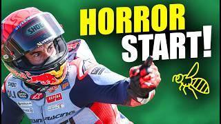 MotoGP-Startdrama: Riesiges Insekt kostet Marc Marquez fast den Sieg! Was ist passiert?