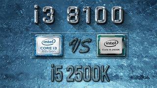 i3 8100 vs i5 2500K Benchmarks | Gaming Tests Review & Comparison