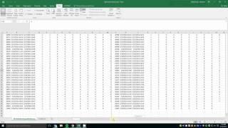 How to split Excel sheet for multiple scrolling panes (Microsoft Excel 2016)