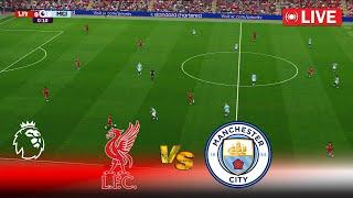 LIVE  Liverpool vs Manchester City | Premier League 2024 | Full Match | PES Game Simulation