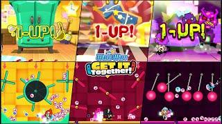 WarioWare: Get It Together! - All 1-Up, Bonus Stages, and Level Up Animations