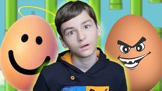 FLAPPY BIRD + EGG CHALLENGE! | БЬЁМ ЯЙЦОМ ПО ГОЛОВЕ! :D