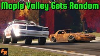 Maple Valley But With Random And Often Silly Cars! - Gta 5 Racing