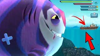 HUNGRY SHARK WORLD - GIANT CLOWNCY REAL GAMEPLAY 2024 - HUNGRY SHARK MOD APK 2024