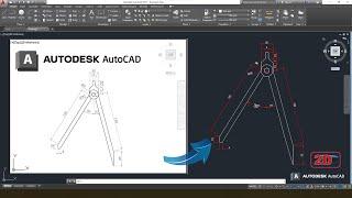 Campus 2D Autocad Drawing Tutorial For Beginners -1 Tricks | TheCAD Tutorail