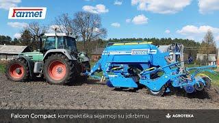 Grūdų sėjamoji traktoriams nuo 140 AG - FARMET Falcon 4 Compact | Kauno rajonas || Agroteka