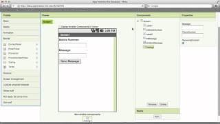 App Inventor Tutorial Send Sms