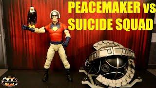 Peacemaker vs The Suicide Squad in Gotham on New Year's Eve Batman Holiday Action Figure Video