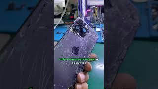 Ремонт после падения с квадроцикла  #kostanay #iphonerepair #ремонттелефонов #iphone14promax