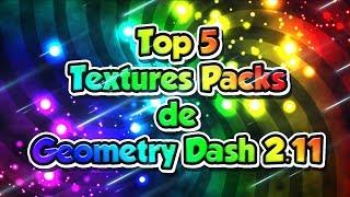 Top 5 Texture Packs de Geometry Dash 2.11 - AnthonyYT