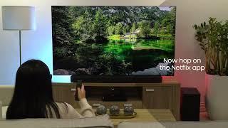 Samsung TV & Soundbar Play  Dolby Atmos Content on the Netflix App