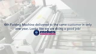 6th Folding line delivered to the same customer | MEKES