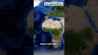 WHY PLANES DON’T FLY OVER PACIFIC OCEAN️ #shorts #automobile