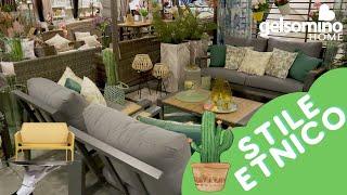 Arredare in stile etnico: salotto da giardino Bizzotto Einar