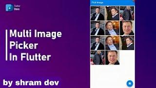 Flutter Multi Image Picker With Gride View