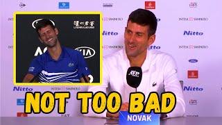 Novak Djokovic “Not Too Bad 2.0 in Australia 2023” - Turin 2022