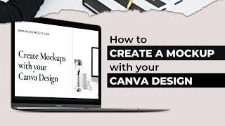 Create Mockups with your Canva Design | SmartMockups Mockup Generator | Kate Danielle Creative