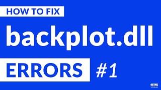 backplot.dll Missing Error on Windows | 2020 | Fix #1