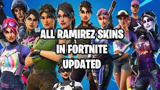 Fortnite - All Ramirez Skins Updated