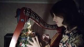 "Ding Dong Merrily on High" - Tatiana Levina - Celtic harp