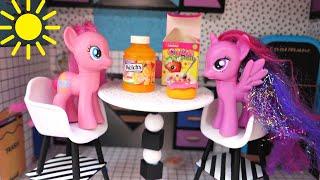 My Little Pony Morning Routine with Pinkie Pie and Twilight | Mommy Etc