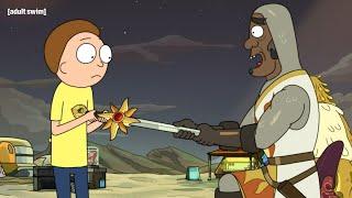 Rick and Morty | S6E9 Cold Open: Morty Becomes a Knight | adult swim