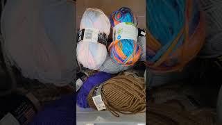 Are there any yarn lovers? #craftsupplies #artsupplies #yarn #shorts