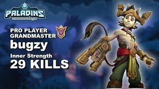 bugzy Talus 29 KILLS!! Paladins Pro (Fnatic) GM (TOP 76) Ranked Gameplay