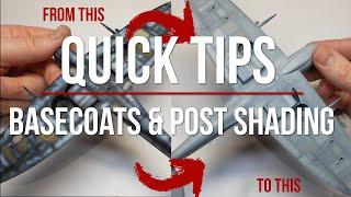 Quick Tips - Base Coats and Post Shading