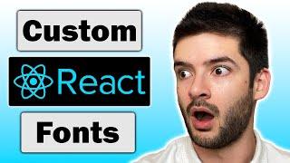 How to Import Google Fonts in React JS | FASTEST Google Fonts Tutorial