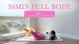 30MIN Hourglass Full Body Pilates //  DAY 4 - 2 Week Pilates Challenge // madeleineabeid