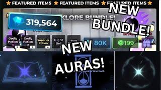 BUYING 3 FOLKLORE BUNDLE AND POP SO MANY GODLY POTIONS! - Jule's RNG