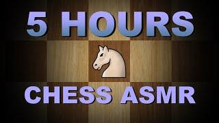 5 HOURS of Chess for Sleep  ASMR (soft spoken and whisper, danish accent)