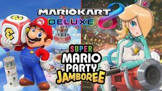 Mario Kart 8 Deluxe + Mario Party Jamboree | Playing Online with Viewers  Live Stream