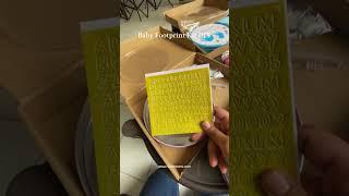 TodsNTeens Exclusive Baby DIY Handprint & Footprint Frame Kit