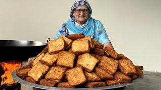 KOREAN TOAST Preapred By Granny | Bread croquette | 빵 크로켓 | ASMR | Korean Street Food