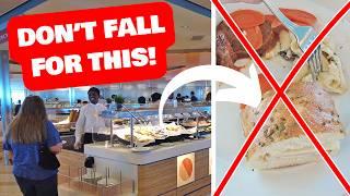 The top 10 cruise dining mistakes to AVOID on your next cruise!