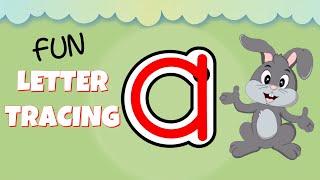 How to Write the Lowercase Letter a - Lowercase Alphabet for Kids