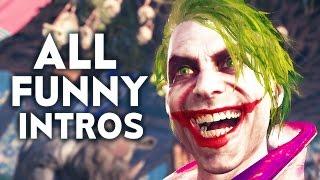 INJUSTICE 2 ALL Funniest Intros Dialogues Funny Character Banter Interaction Extended Edition