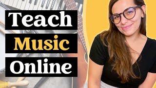 How to Build a Successful Online Music Teaching Business | 4 Steps to Teach Music Online!