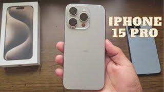 iPhone 15 Pro Unboxing (Natural Titanium)