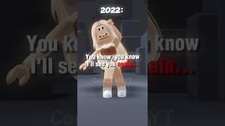 Bye bye 2023 :( #robloxmemories #robloxedit #2023 #fypシ #trend #2024 #avatar #blowup