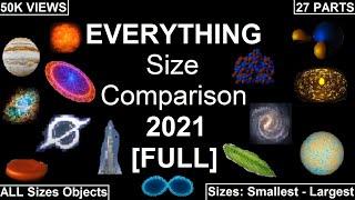 EVERYTHING Size Comparison 2021 [FULL]