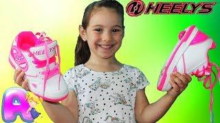  КРОССОВКИ ИЛИ РОЛИКИ?  HEELYS: Катаемся на Хилисах!