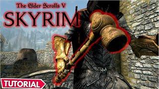 Skyrim Anniversary Edition - How to get SUNDER AND WRAITHGUARD  *UNIQUE WEAPON AND ARMOR* TUTORIAL