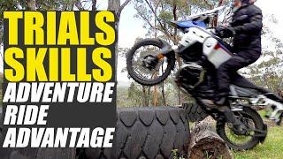 Trial Skills:  Adventure Bike Riding Advantage | 2024 BMW 1300 R GSA Trophy X