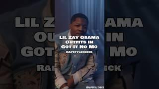 LIL ZAY OSAMA OUTFITS IN “GOT IT NO MO”  #lilzayosama #whodecideswar #rapperedits #streetwear
