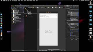 Working with UITableView with Swift and Storyboard