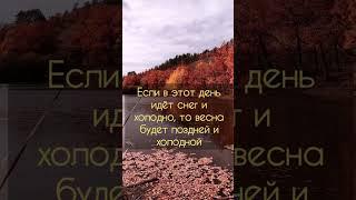 1 ноября, народный календарь на сегодняшний день, особенности и приметы