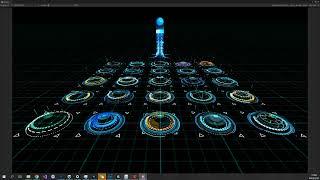 Unity plugin Sci-Fi Lampstand